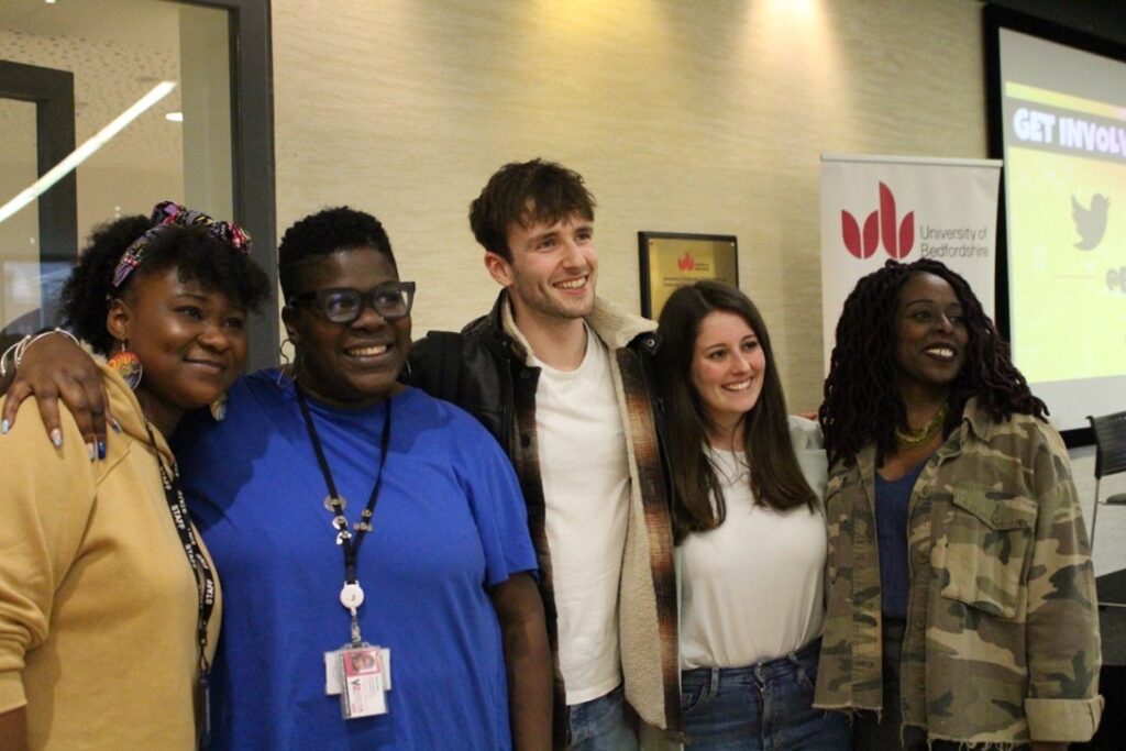 VERU staff with Next Generation Youth Theatre