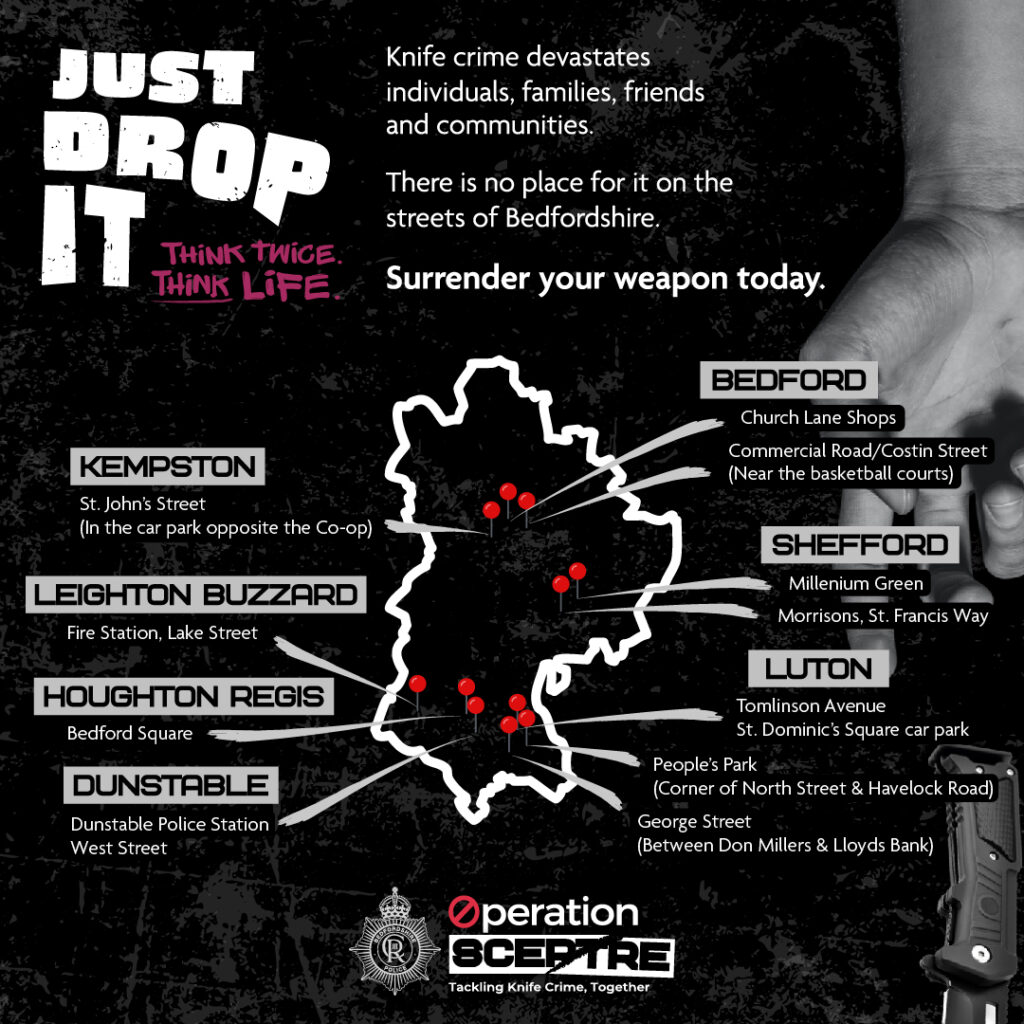 Bedfordshire Knife Bin