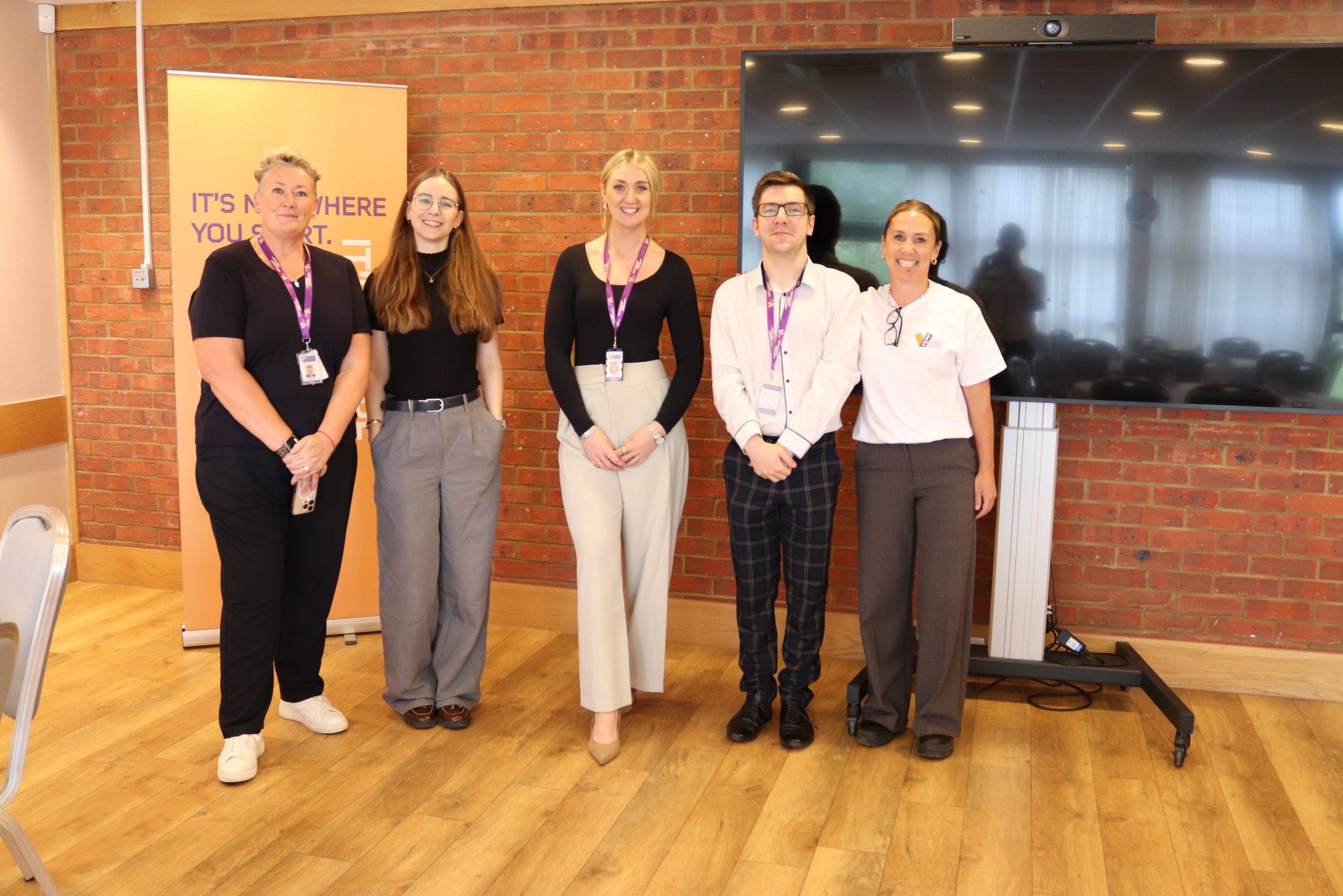 Bedfordshire VEPP's team at the launch of the VEPP rebrand